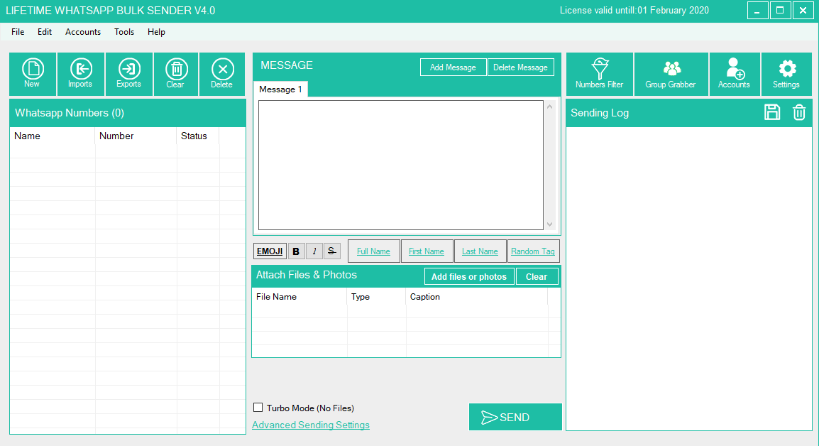 Lifetime Whatsapp Bulk Sender