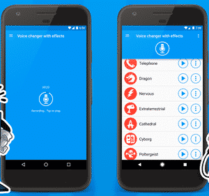 Voice changer [Great for prank calls]